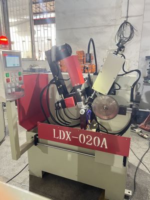 완전 자동 스윙 앵글 TCT 톱 블레이드 셔퍼 머신 LDX-020A