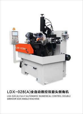 완전 자동 CNC 이중 썰매 머리 측면 각기 기어 톱 블레이드 썰매 기계 LDX-028A