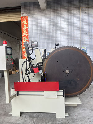 LDX-020A 밀링 직경 200-1200MM 자동 TCT 톱 블레이드 날개 가열 기계