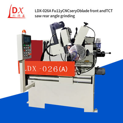 전체 CNC TCT 톱 블레이드 앞 및 뒷 각 썰기 기계 LDX-026A