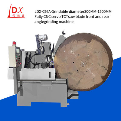 큰 CNC 세르보 원형 톱 썰매 블레이드 앞 및 뒷 각 톱 썰매 블레이드 LDX-026A