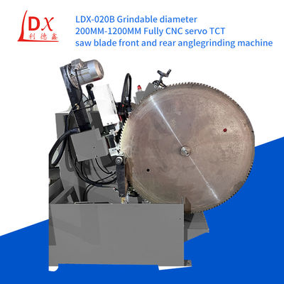 큰 CNC TCT 톱 블레이드 앞 및 뒷 각 썰기 기계 LDX-020B