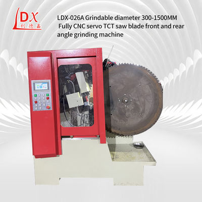큰 자동 TCT 톱 블레이드 앞 및 뒷 각 썰기 기계 LDX-026A