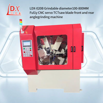 LDX-020B 완전 폐쇄 된 세로 피드 CNC TCT 톱 블레이드 날개 장착 기계