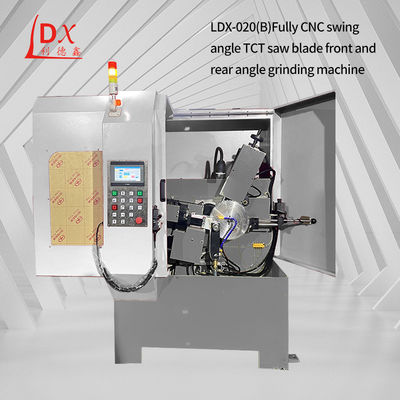 LDX-020B 완전 CNC 톱 블레이드 앞 및 뒷 각 쇄기 기계 제조자