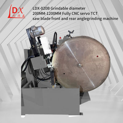 LDX-020B 완전 CNC 서보 피드 톱 블레이드 밀링 머신