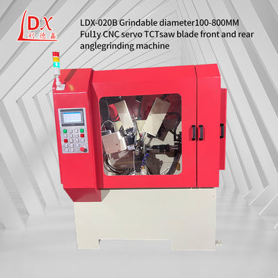 LDX-020B Lidexin Trapezoidal 치아 전체 CNC 세르보 공급 앵글 밀러