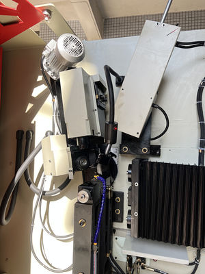 LDX-026 썰매 지름 500-2200MM 전체 CNC 원형 톱 블레이드 앞 및 뒷 각 썰매 기계