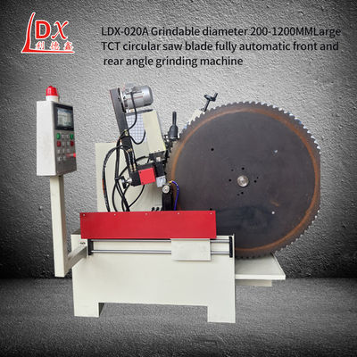 LDX-020A 200MM-1000MM 직경 TCT 원형 톱 블레이드 앞뒤 각 기어 썰기
