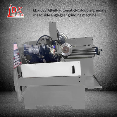 LDX-028A 풀 세르보 CNC 원형 톱 블레이드 이중 밀링 헤드 사이드 선도 기계