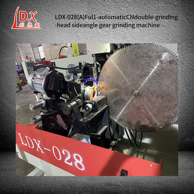 LDX-028A 세르보 완전 CNC 합금 톱 블레이드 이중 밀링 헤드 사이드 밀링 머신