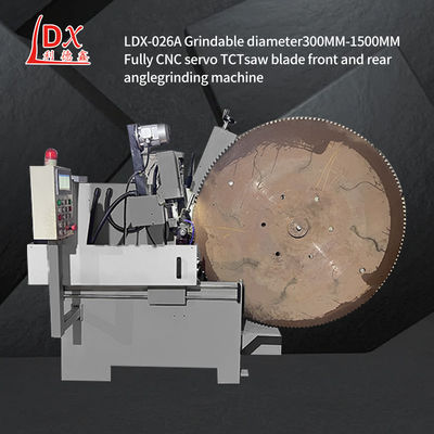 LDX-026A1500MM 완전 CNC 탄화물 톱 블레이드 앞 및 뒷 각 밀링 머신