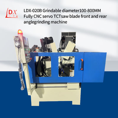 LDX-020B 다기능 자동 CNC 원형 톱 블레이드 날개 장착 기계