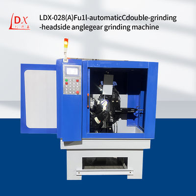 LDX-028A 세 축 전체 CNC 원형 톱 블레이드 이중 깎는 머리 측면 깎는 기계