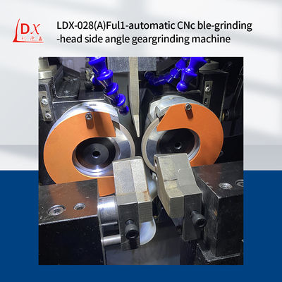 LDX-028A 풀 세르보 CNC 이중 밀링 헤드 원형 톱 블레이드 사이드 날개화 기계