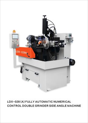 LDX-028A 풀 세르보 CNC 이중 밀링 헤드 원형 톱 블레이드 사이드 날개화 기계