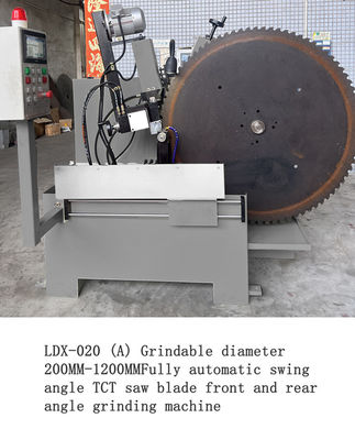 LDX-020A 공장 직전 자동 톱 블레이드 앞 및 뒷 각 날카화 기계