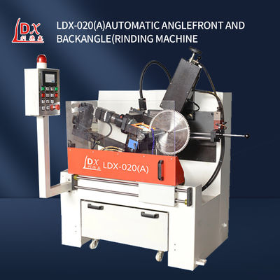 LDX-020A 자동 목조 톱 블레이드 앞 및 뒷 앵글 밀링 머신