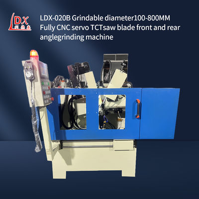LDX-020B 알루미늄 합금 원형 톱 블레이드 앞 및 뒷 각 썰기 기계