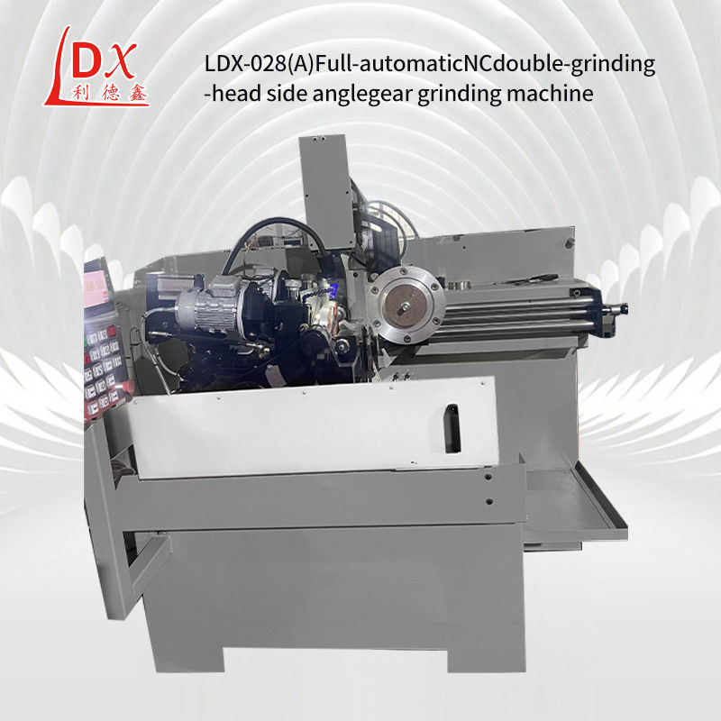 380V LDX-028A 큰 CNC 원형 톱 블레이드 이중 썰매 머리 측면 각 기어 썰매 기계