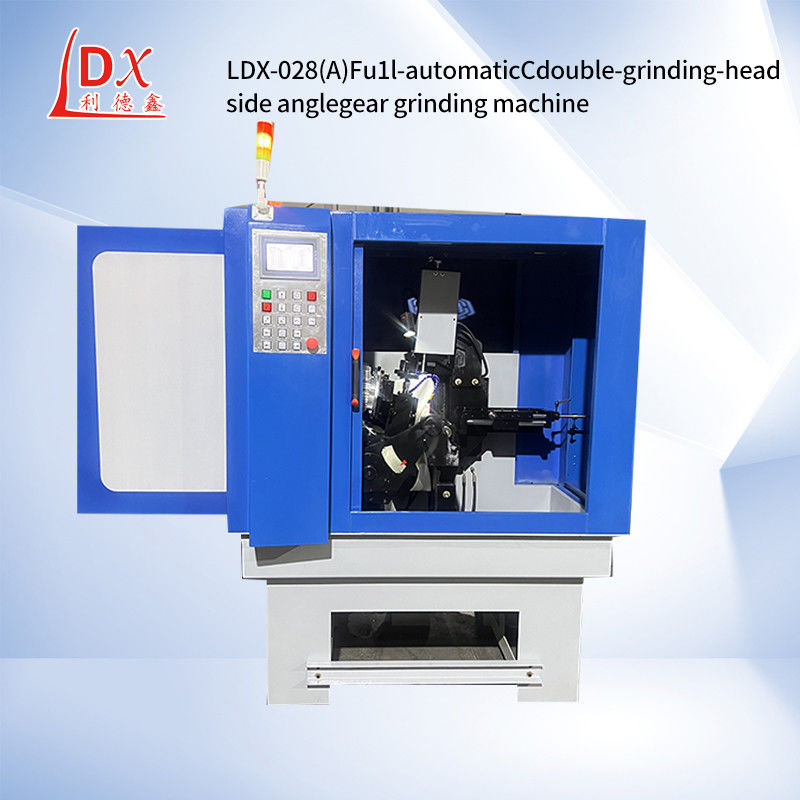 풀 세르보 CNC TCT 톱 블레이드 이중 밀링 헤드 사이드 앵글 밀링 머신 LDX-028A