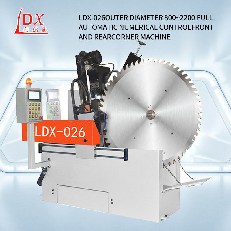 LDX-026 썰매 직경 800MM-2200MM 큰 CNC TCT 원형 톱 블레이드 썰매 기계