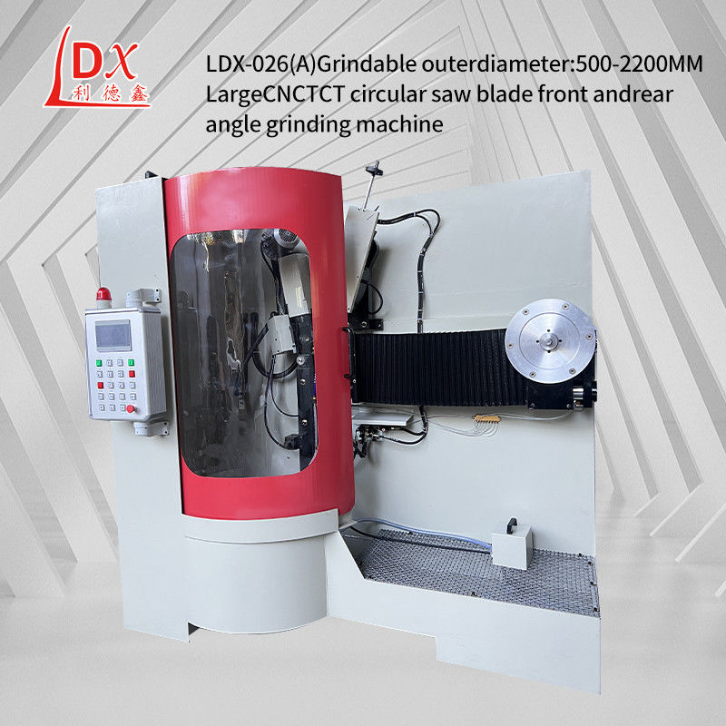 LDX-026A 500-1800MM 직경 전체 CNC 서보 피드 원형 톱 블레이드 기어 썰기