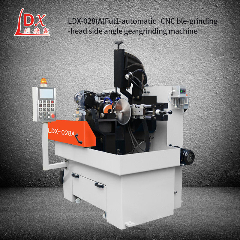 LDX-028A 3 축 완전 CNC 톱 블레이드 이중 썰매 머리 사이드 기어 썰매 기계