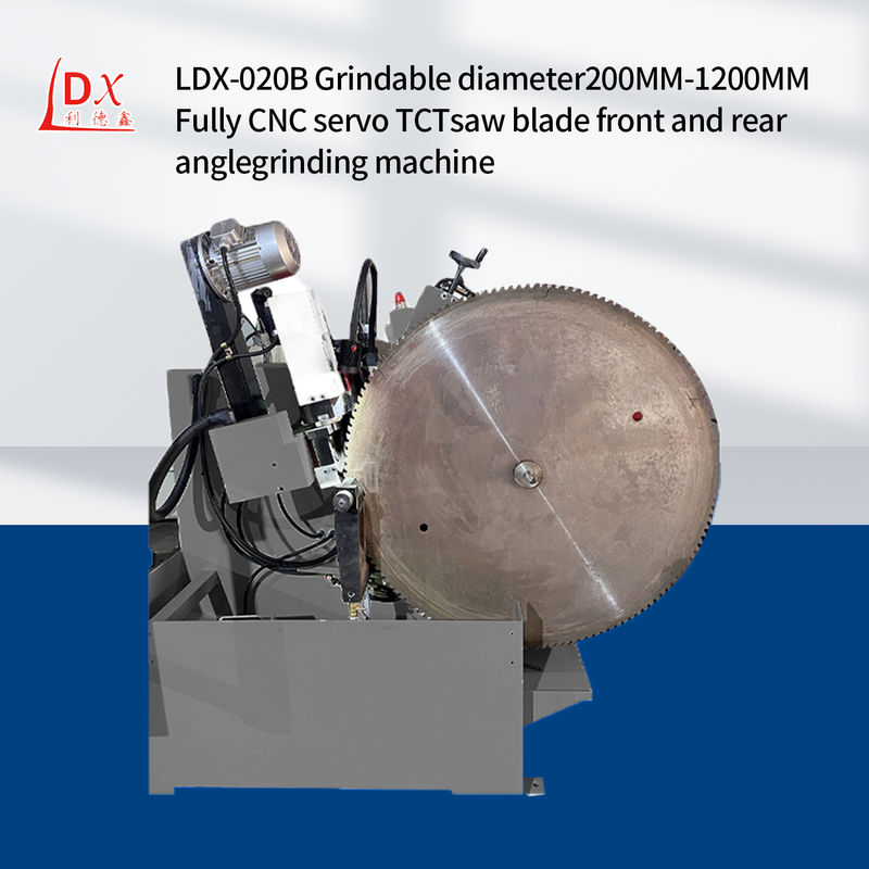 LDX-020B CNC 원형 톱 블레이드 썰기 기계 자동 스윙 앵글 썰기 사다리 치아