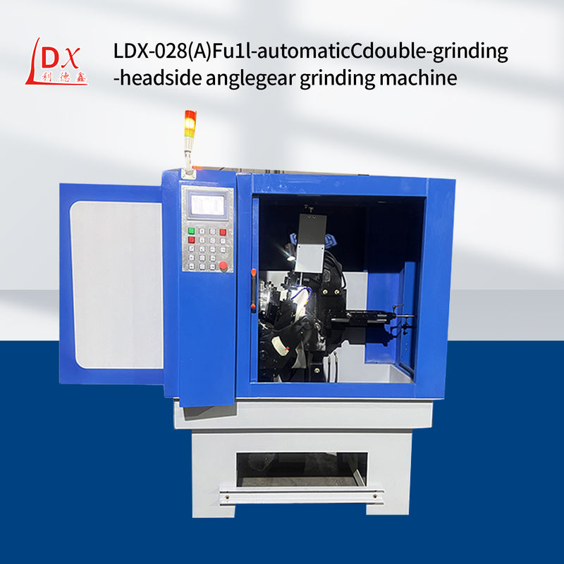 LDX-028A 세 축 전체 CNC 원형 톱 블레이드 이중 깎는 머리 측면 깎는 기계