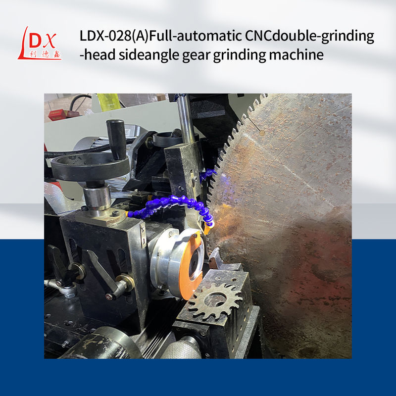 LDX-028A 제조업자 직접 서보 세트 칼 원형 톱 블레이드 이중 썰매 머리 측면 썰매 기계