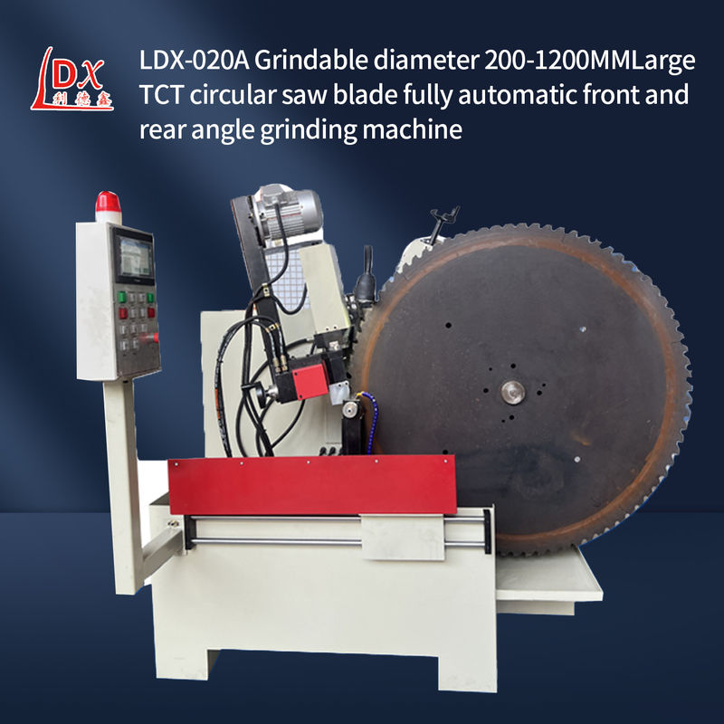 LDX-020A 공장 직전 자동 톱 블레이드 앞 및 뒷 각 날카화 기계